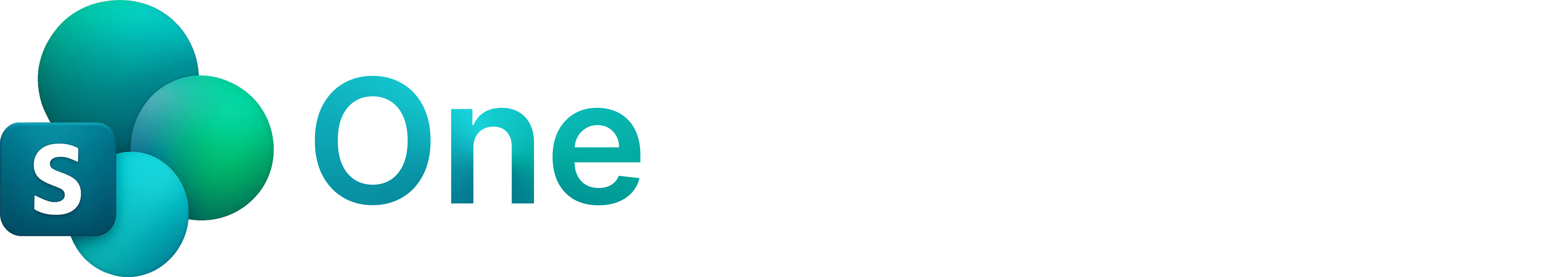 SharePoint logo stylized with text that reads OneSharePoint